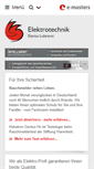 Mobile Screenshot of ls-elektro.de